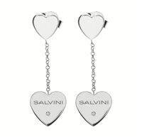 Orecchini Salvini Donna I Segni in Oro bianco Diamante 20087463